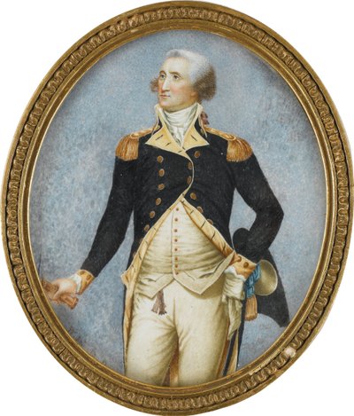 Portret van George Washington door Walter Robertson