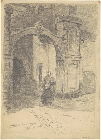 Dordrecht door Walter Shirlaw