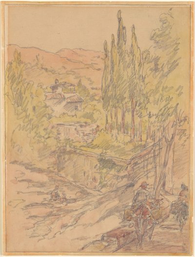 Granada door Walter Shirlaw