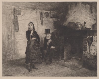 De Berisping door Walter Shirlaw