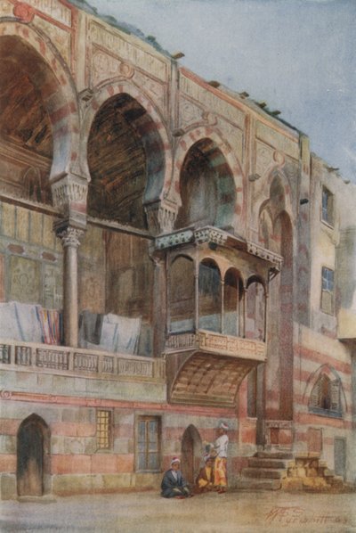 Paleis van Kait Bey, Caïro door Walter Spencer Stanhope Tyrwhitt