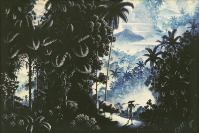 Het landschap en haar kinderen (die Landschaft und ihre Kinder) door Walter Spies