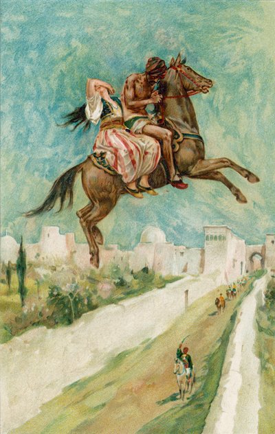 De Arabische Nachten: Het Betoverde Paard door Walter Stanley Paget