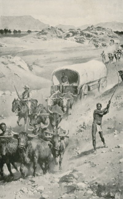 De Grote Boeren Trek naar Natal in 1835-36 door Walter Stanley Paget
