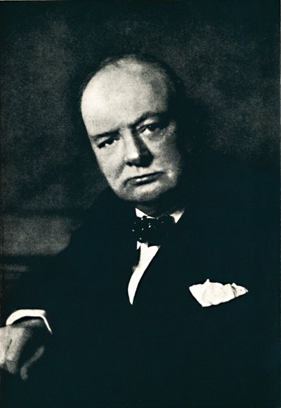 De Rt. Hon. Winston S. Churchill, P.C., C.H., F.R.S., M.P., 1941 door Walter Stoneman