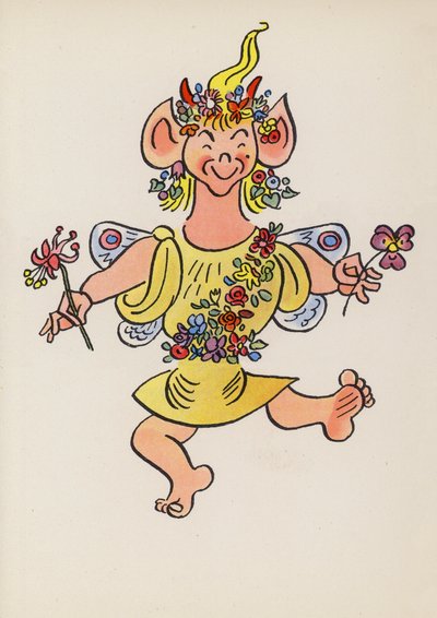 Figuren uit kinderboeken: Puck door Walter Trier