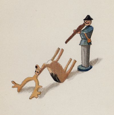 Oud Speelgoed geschilderd door Walter Trier door Walter Trier