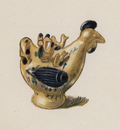 Oud Speelgoed geschilderd door Walter Trier door Walter Trier