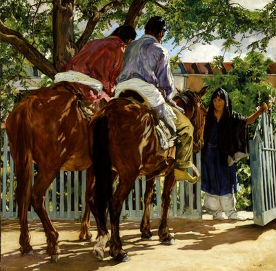 Bellers door Walter Ufer