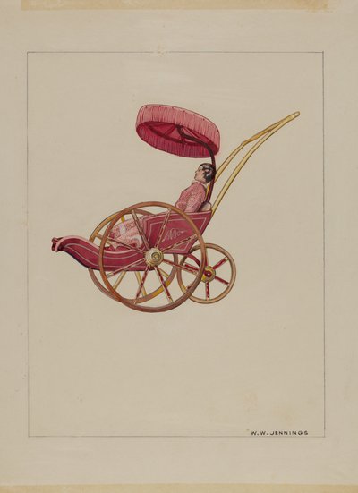Poppenwagen door Walter W. Jennings