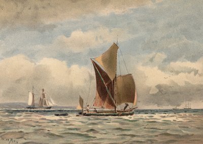 Monding van de Theems door Walter William May