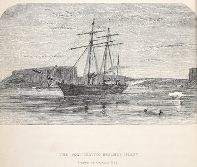 De Vos verlaat Beachey Island door Walter William May