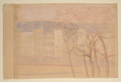 Rij huizen in Parijs, Quai d