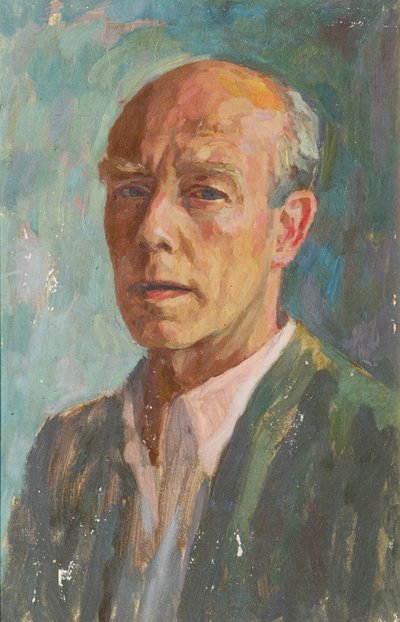Later zelfportret door Walther Gamerith
