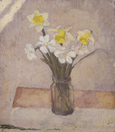 Stilleven met bloemen door Walther Gamerith