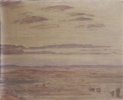 Somber Landschap bij Eggenburg door Walther Gamerith