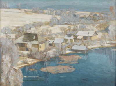 Unterbuchberg in de winter II door Walther Gamerith