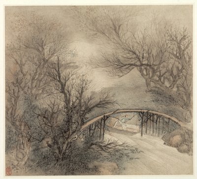 Album van Landschappen: Blad 1 door Wang Gai