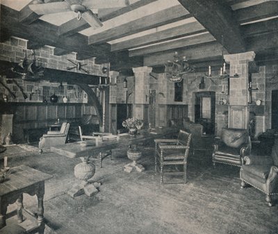De Buccaneer Room, Carlyle Club, Piccadilly, 1915 door Waring and Gillow