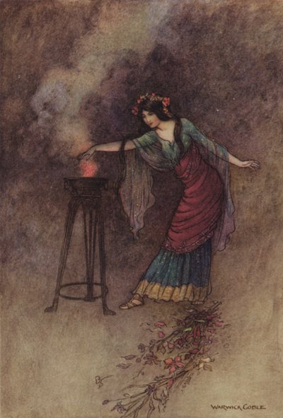 Geoffrey Chaucer, De legende van goede vrouwen door Warwick Goble