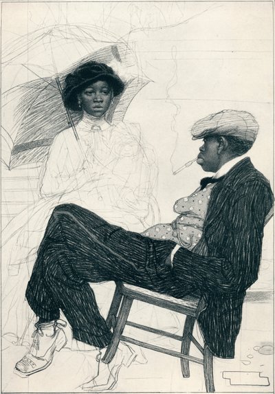 Welvaart - Fase III, ca. 1920 door Warwick Reynolds