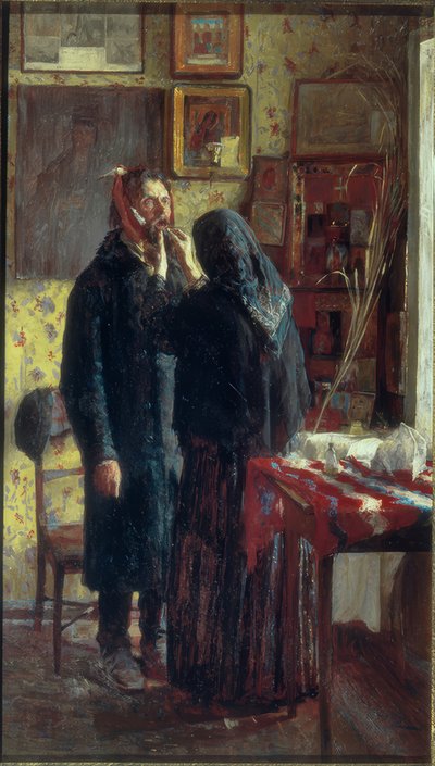 W.N. Meschkow, dorps tandarts door Wassilij Nikititsch Meschkow
