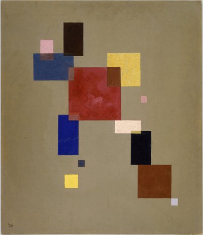 13 rechthoeken door Wassily Kandinsky
