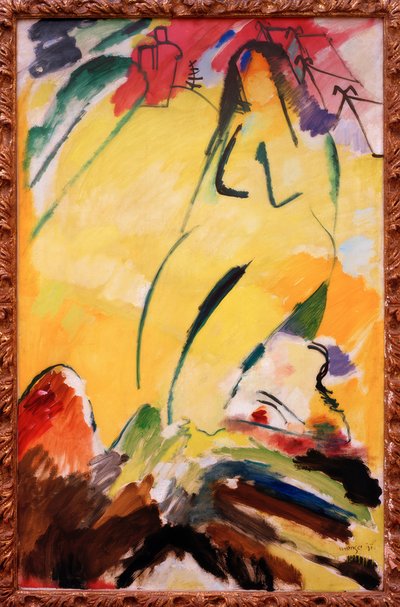 Naakt door Wassily Kandinsky