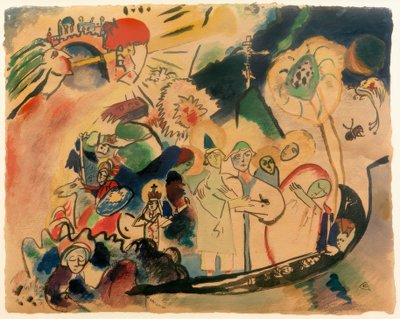 Allerheiligen door Wassily Kandinsky