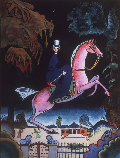 Amazone, 1918 door Wassily Kandinsky
