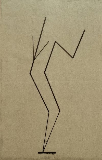 Analytische tekening naar foto