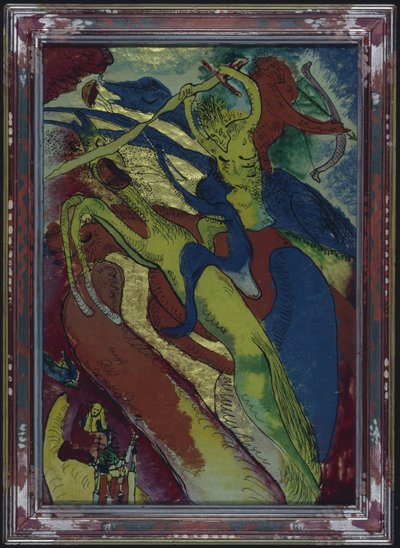 Apocalyptische Ruiters I door Wassily Kandinsky