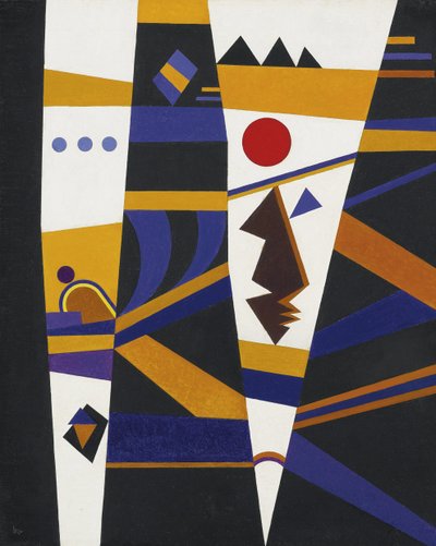 Binding door Wassily Kandinsky