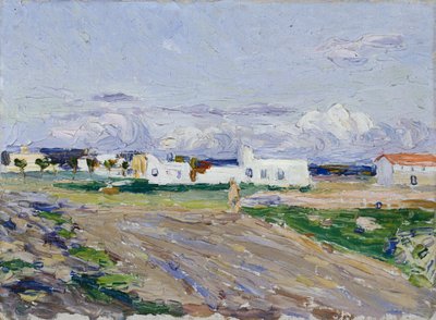 Uitzicht vanaf Hotel St. Georges, Tunis door Wassily Kandinsky