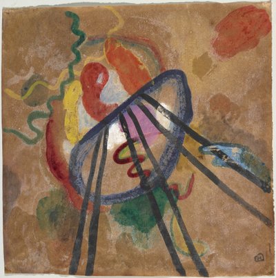 Boot door Wassily Kandinsky