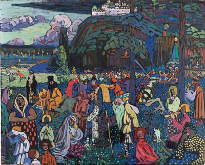 Kleurrijk Leven door Wassily Kandinsky