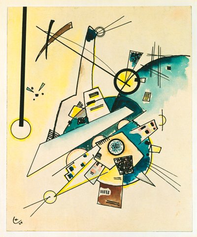 Compositie door Wassily Kandinsky