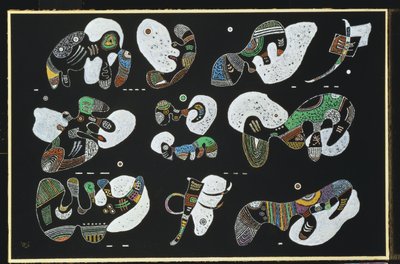 Compositie door Wassily Kandinsky