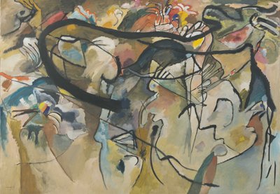 Compositie V door Wassily Kandinsky
