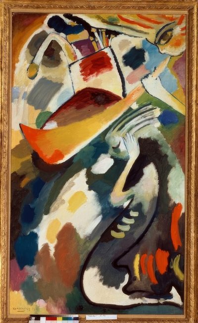 Het laatste oordeel door Wassily Kandinsky