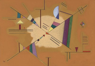 Diagonaal, 1930 door Wassily Kandinsky