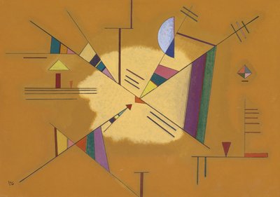 Diagonaal door Wassily Kandinsky