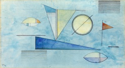 Dunst, of Gruner Dunst door Wassily Kandinsky