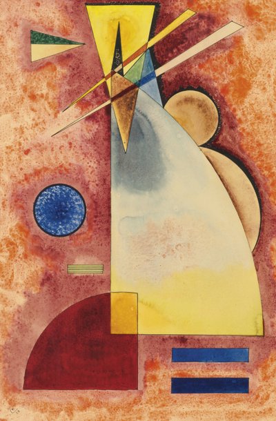 Verstrengeling door Wassily Kandinsky