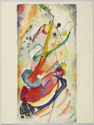 Ontwerp voor een muurschildering voor Edwin R. Campbell nr. 1 door Wassily Kandinsky