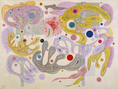 Formes capricieuses door Wassily Kandinsky