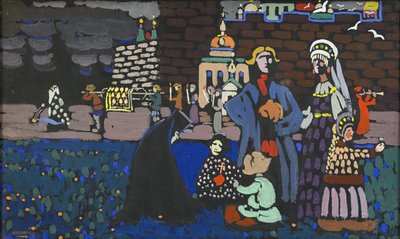 Begrafenis door Wassily Kandinsky