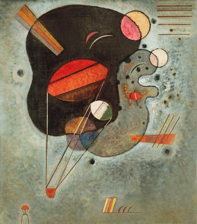 Zwevende Afdruk door Wassily Kandinsky