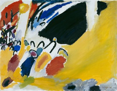 Impressie III Concert, 1911 door Wassily Kandinsky