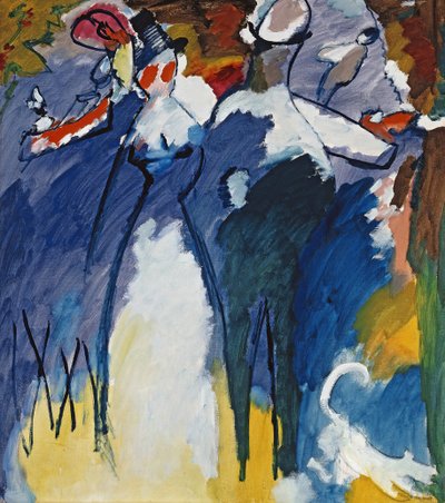 Impressie VI Zondag door Wassily Kandinsky